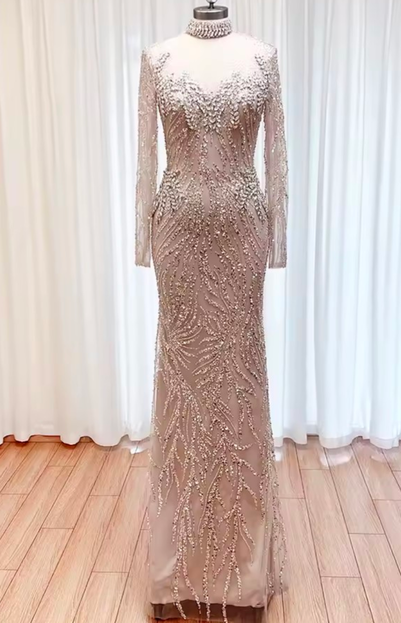 Zeyari Crystal Gown