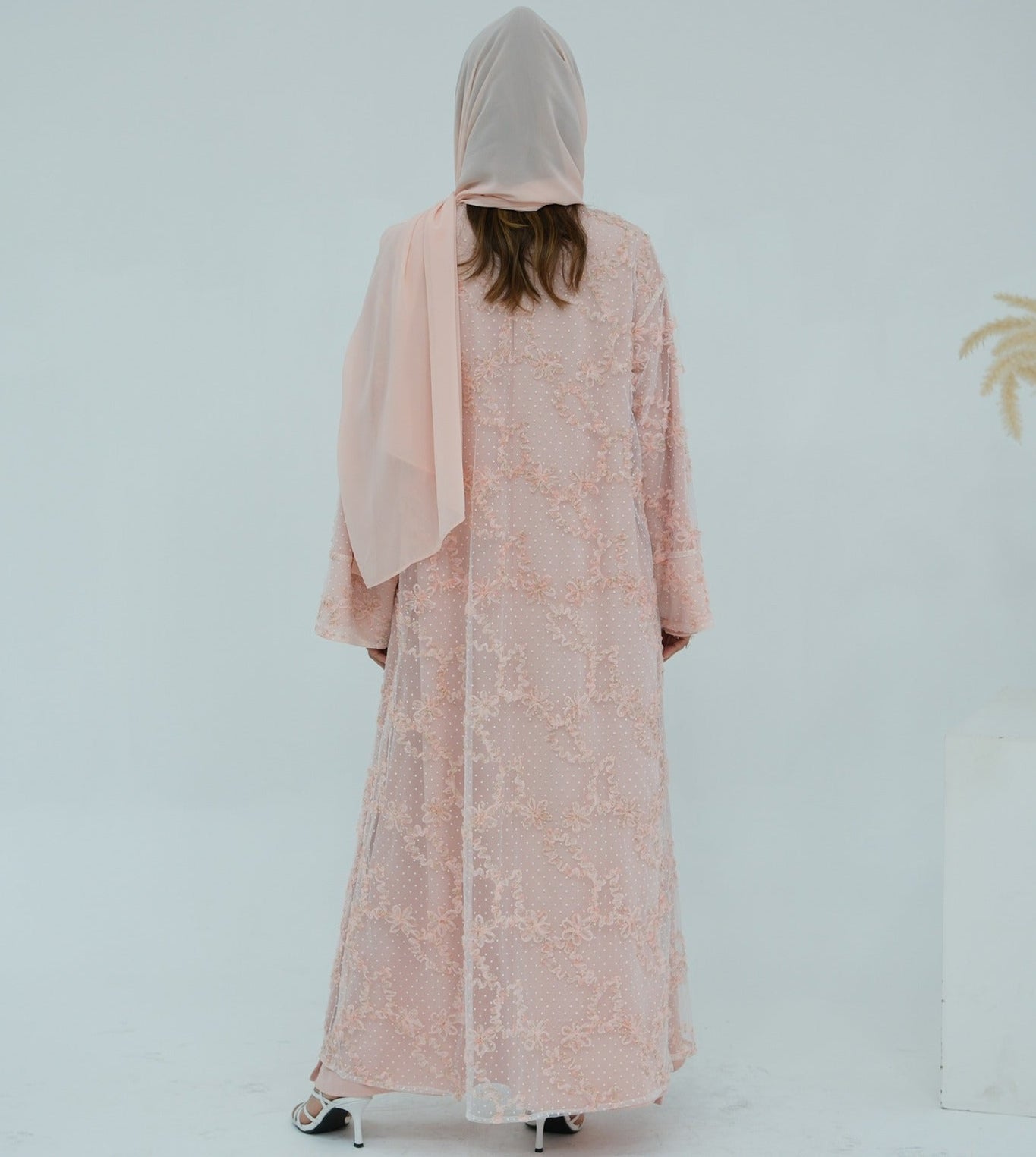 Haya Lace Abaya Set
