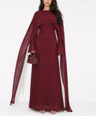 Zariyab Knitted Maxi Dress