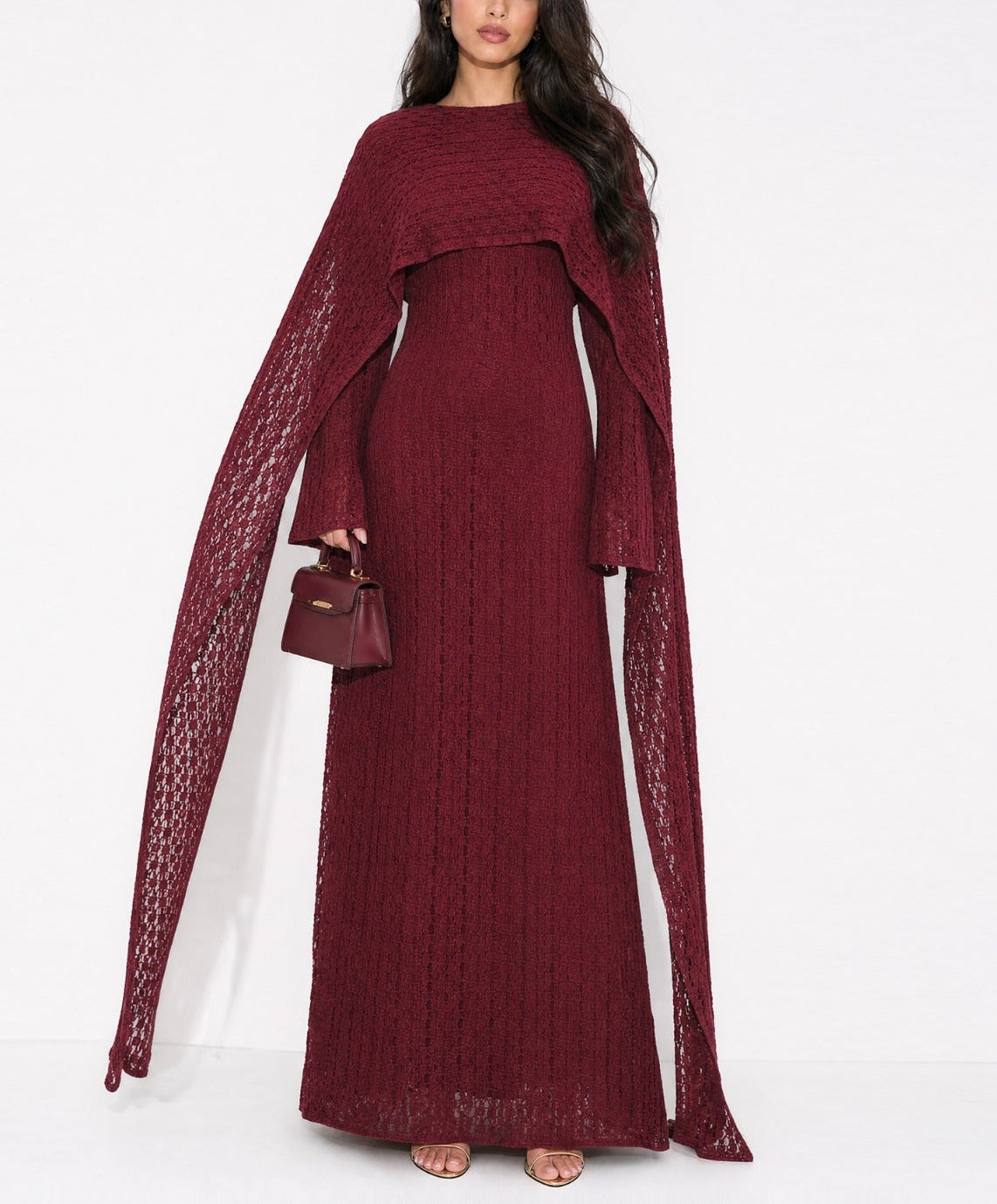 Zariyab Knitted Maxi Dress