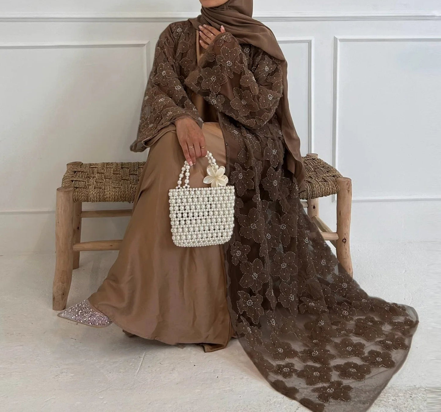 Nawra Abaya Set- NOT AVAILABLE FULLY SOLD OUT