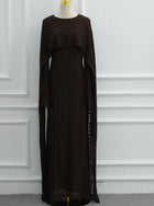 Zariyab Knitted Maxi Dress