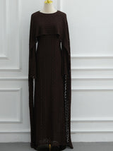 Zariyab Knitted Maxi Dress