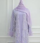 Haya Lace Abaya Set