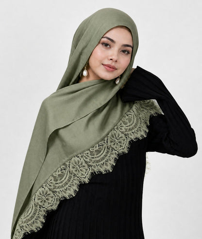 INAYA-Lace Modal Hijab