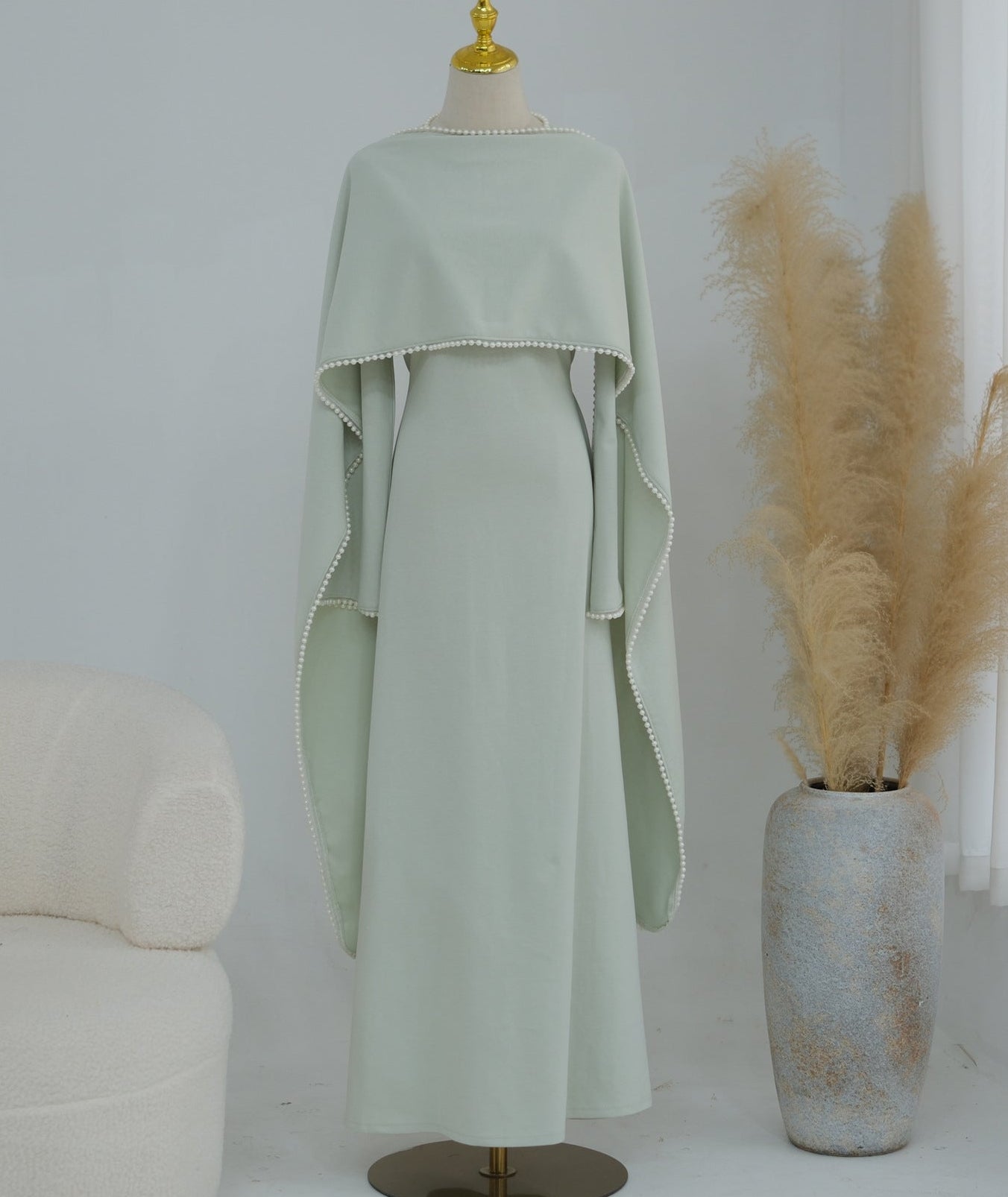 Yazira Pearl Capre Dress