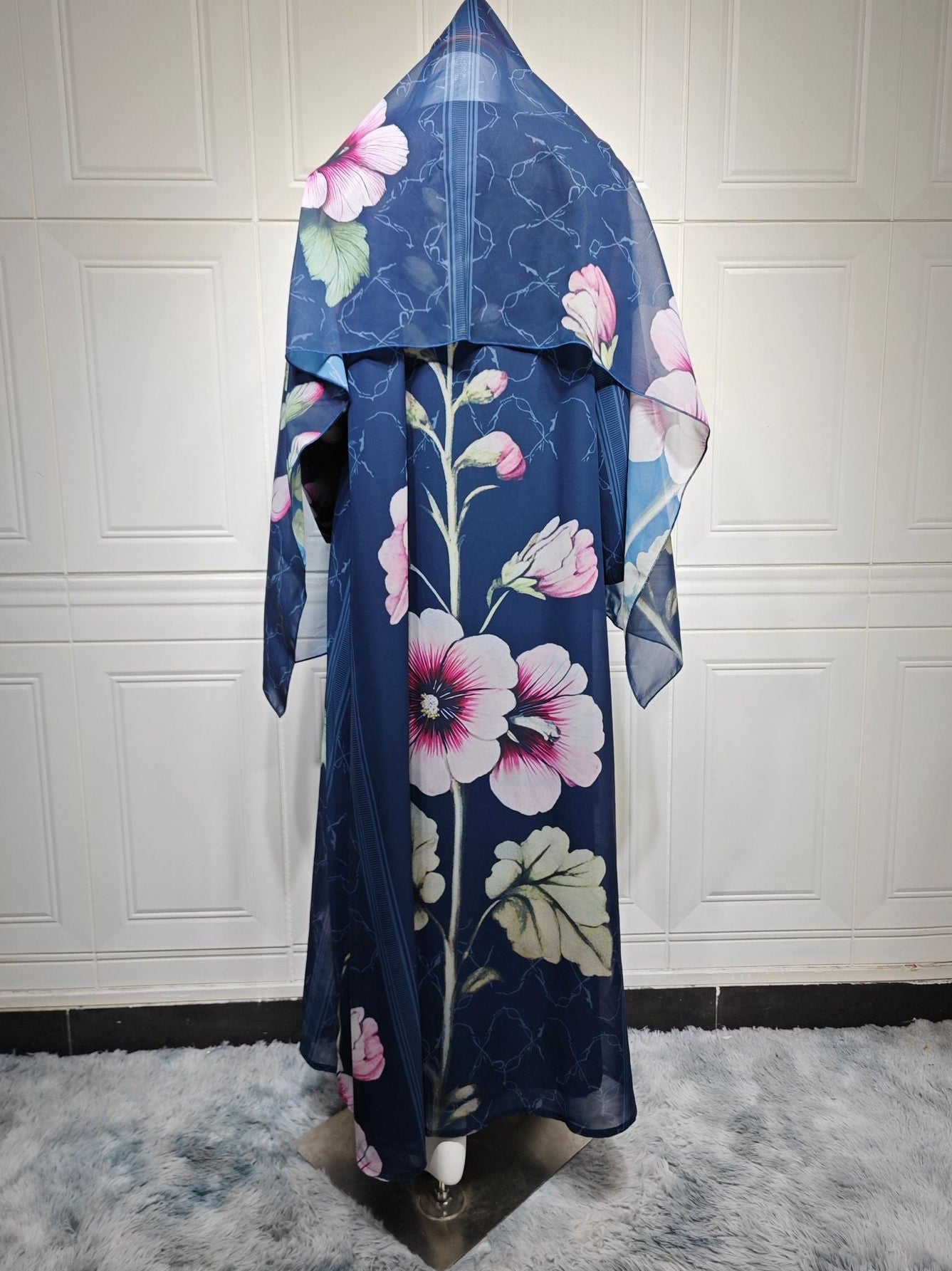 Sahiba Floral Abaya & Hijab