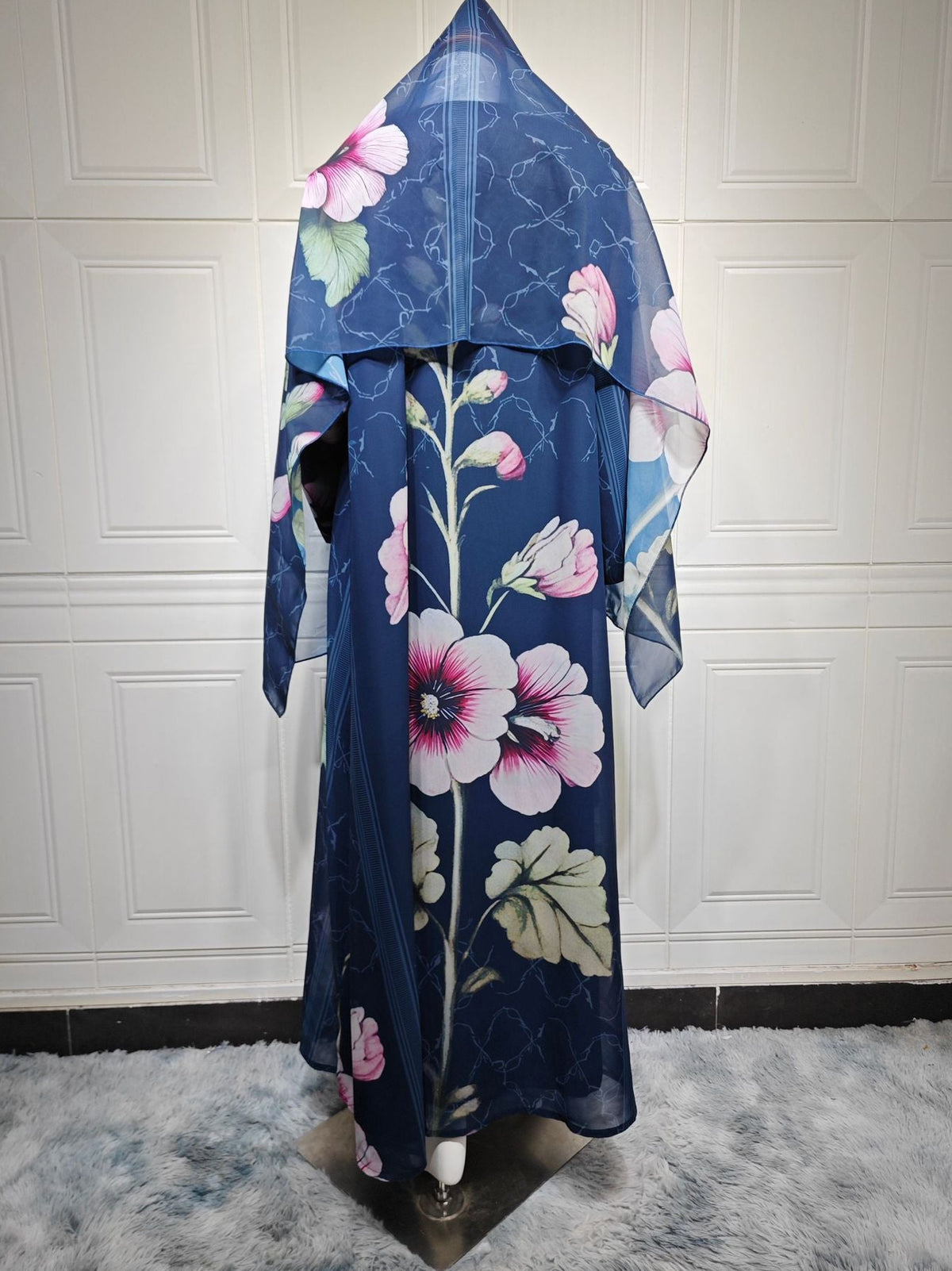 Sahiba Floral Abaya & Hijab