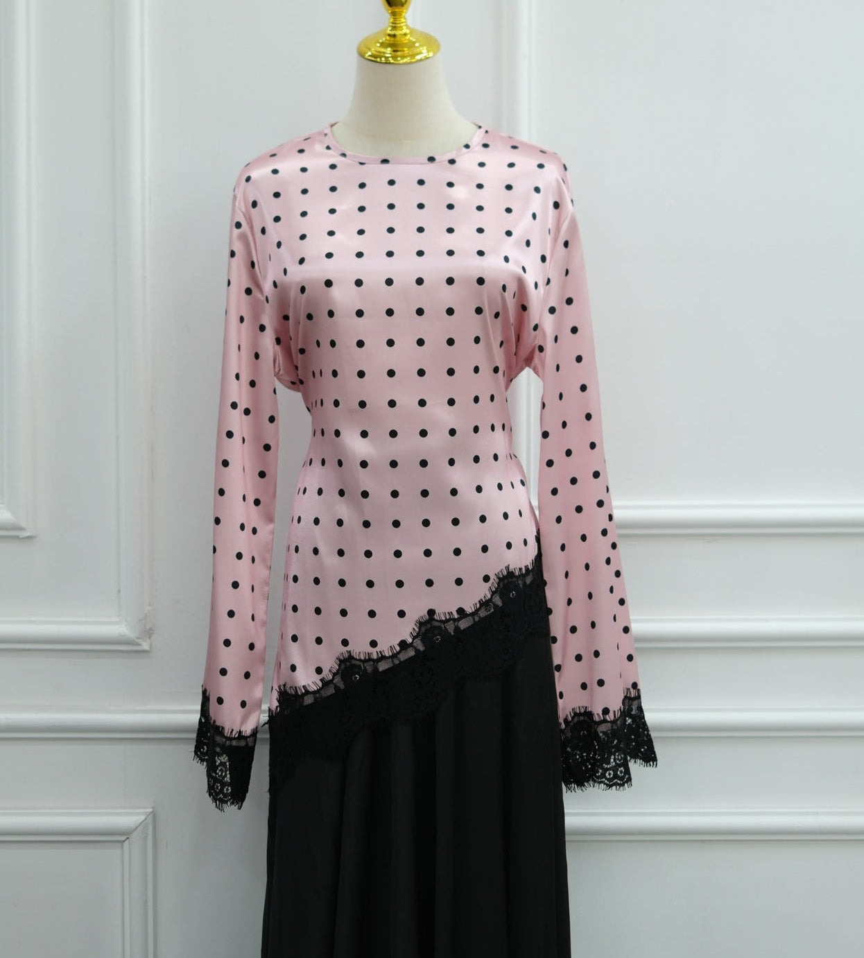 Rayna-Polka Dot Top