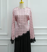 Rayna-Polka Dot Top