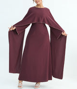 Zamina Pearl Dress-Nida Material