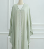 Samiha Organza Abaya Set