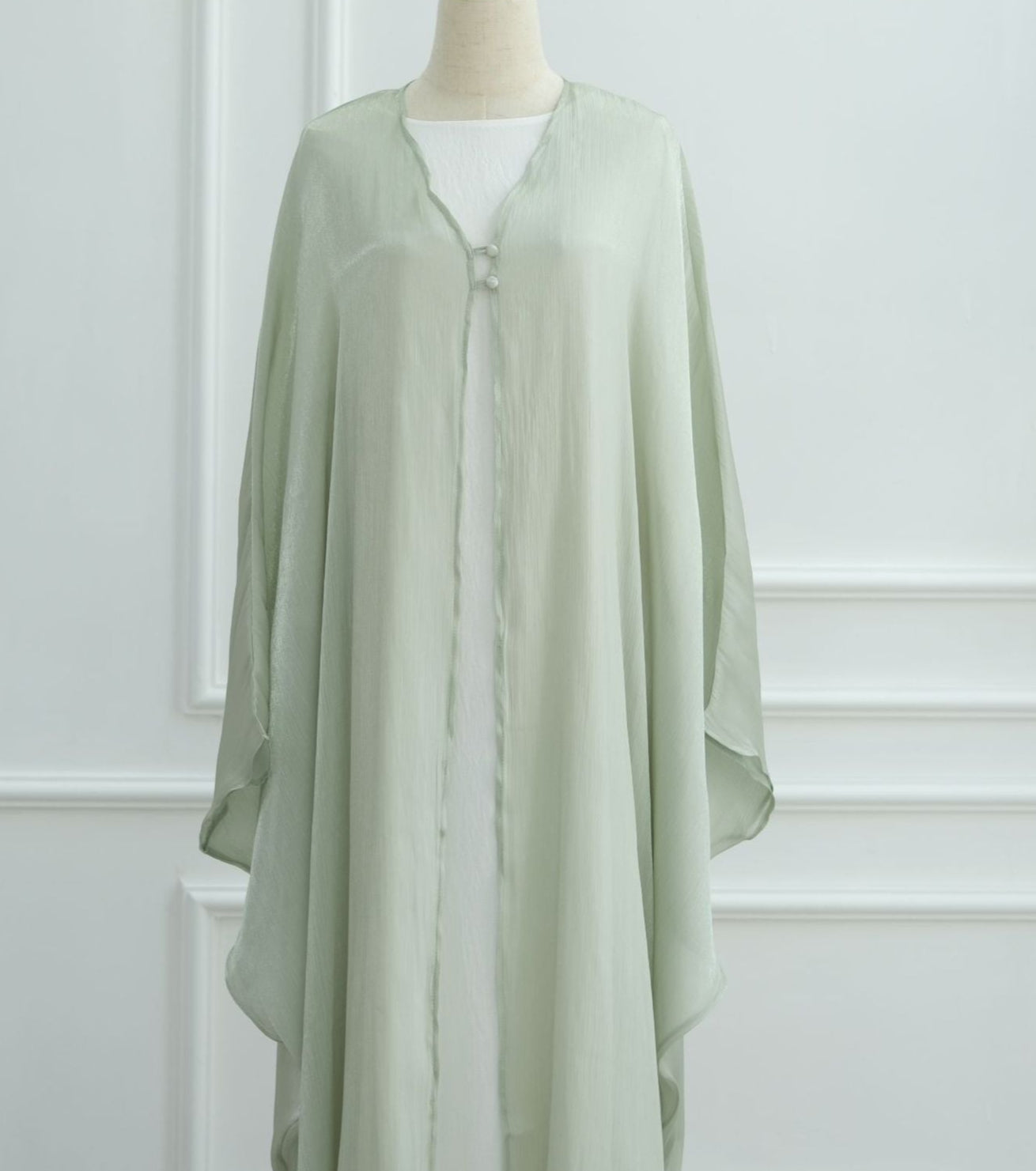 Samiha Organza Abaya Set