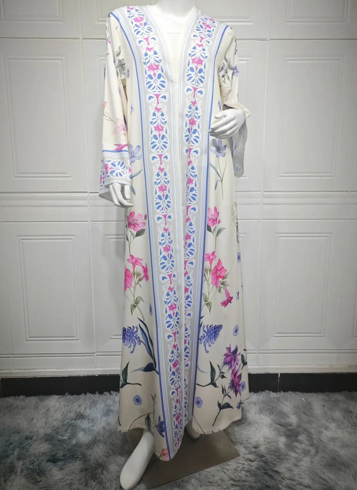 Saima Floral Abaya & Hijab- SOLD OUT