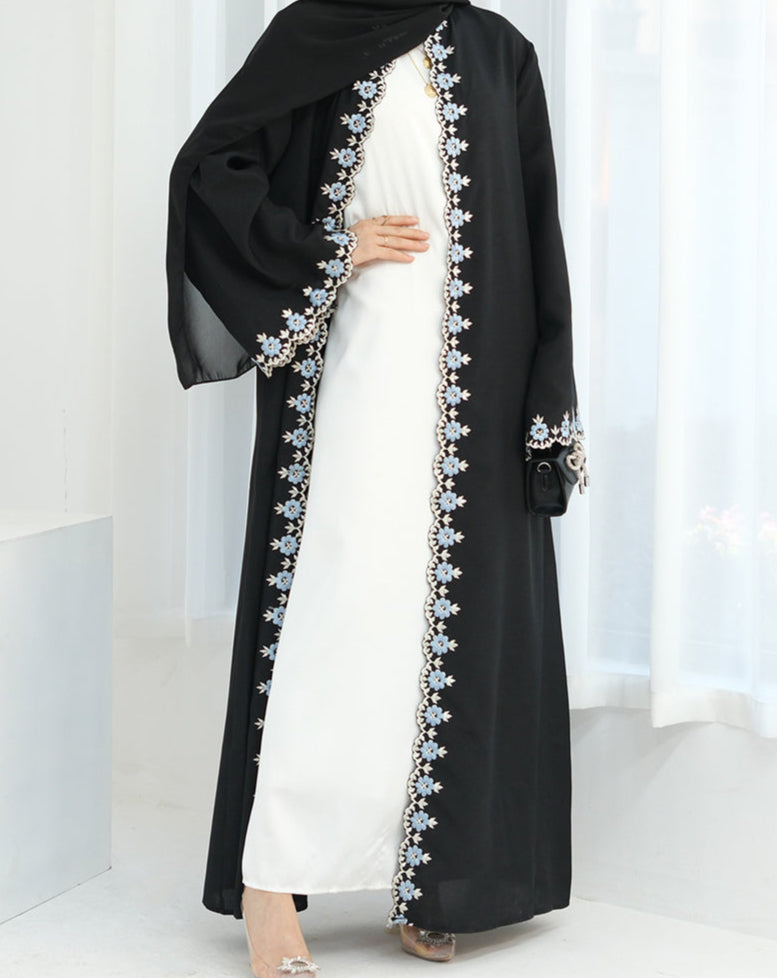 Ahana Lace Abaya