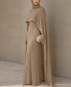 Zariyab Knitted Maxi Dress