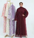 Sehra Bloom Abaya Set