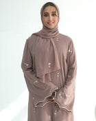 Madiha Floral Abaya & Hijab
