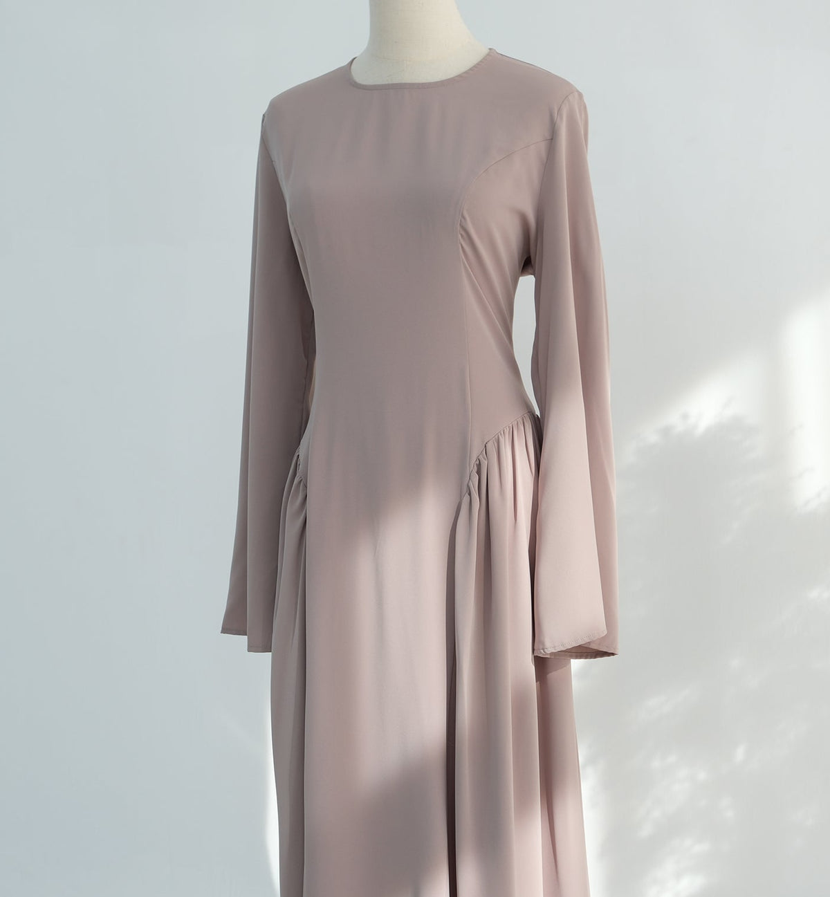 Rumaan Pleated Maxi Dress