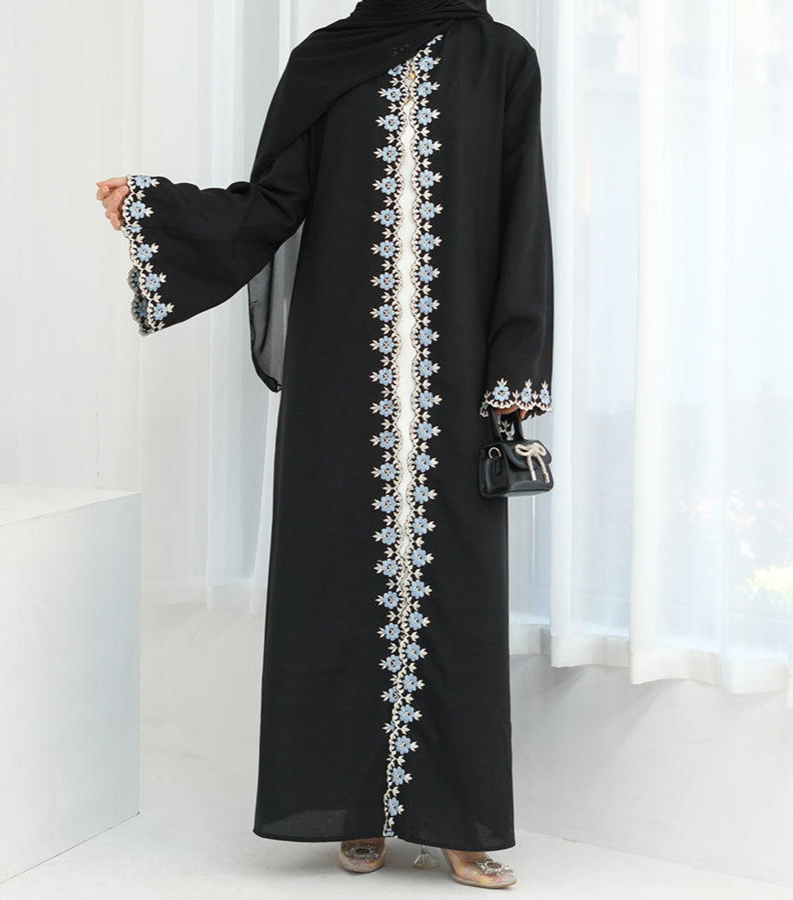 Ahana Lace Abaya