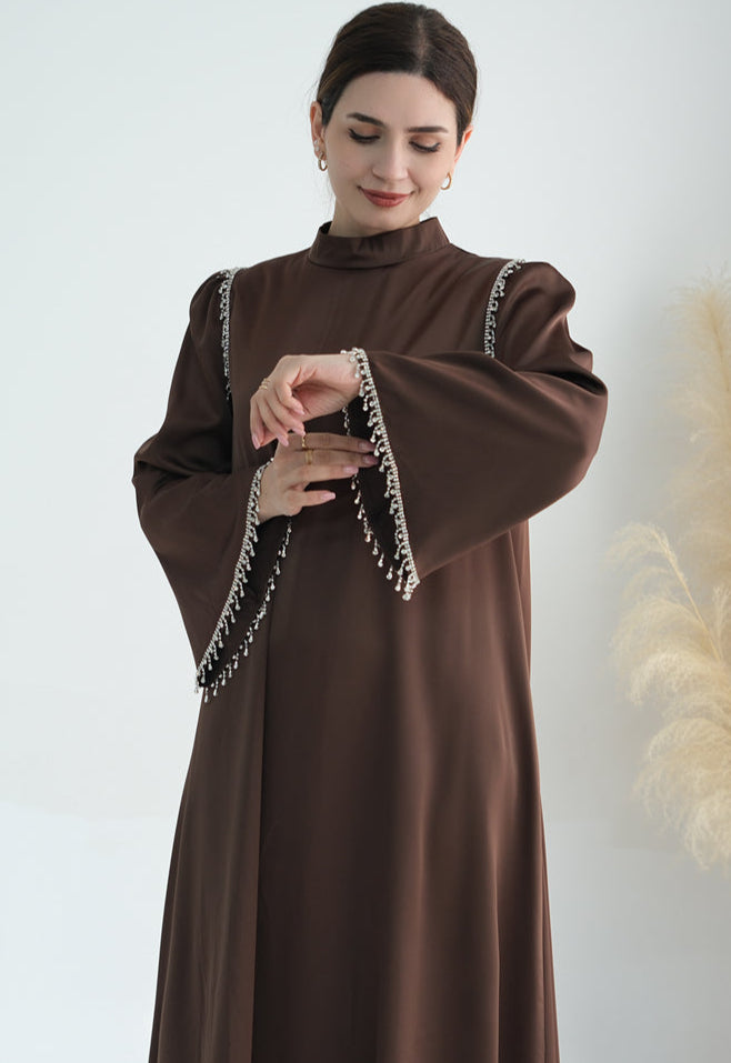 Afeera Crystal Abaya