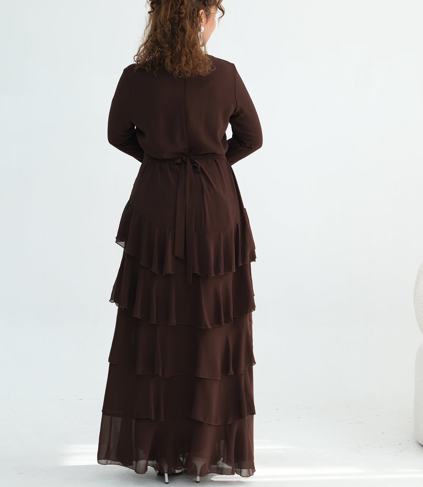 Tiered Ruffle Maxi Dress