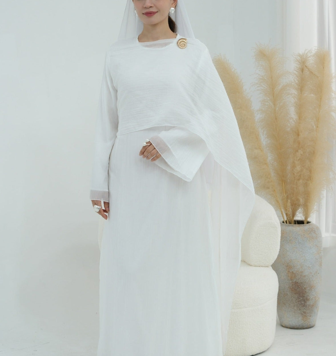 Elara Pleated Maxi Dress