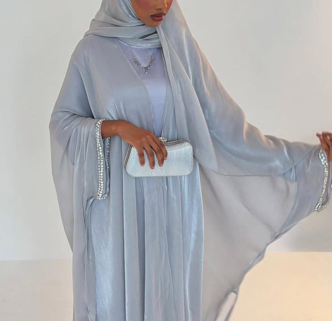 Sehra Organza Abaya Set