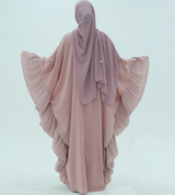 Amiha Frill Butterlfy Abaya- SOLD OUT