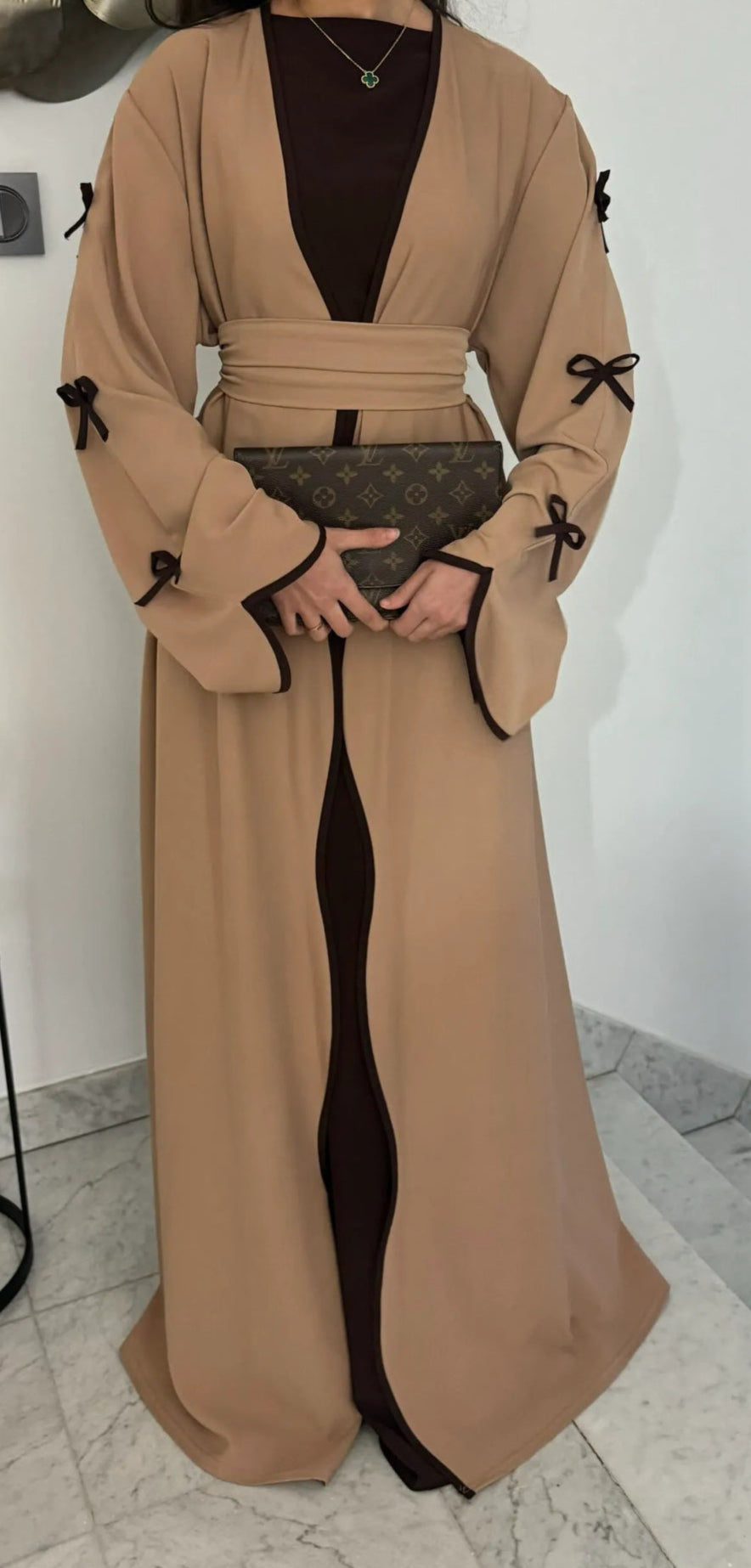 Sarin Bow Abaya Set