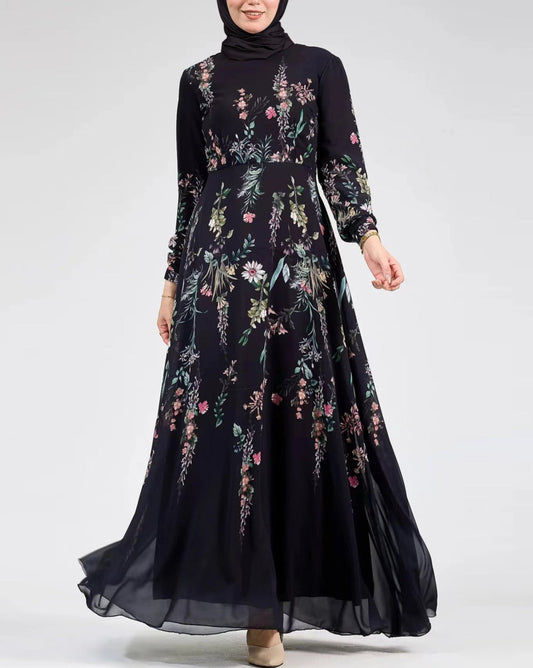 Layali Floral Dress