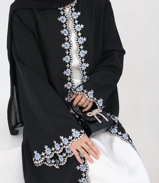 Ahana Lace Abaya