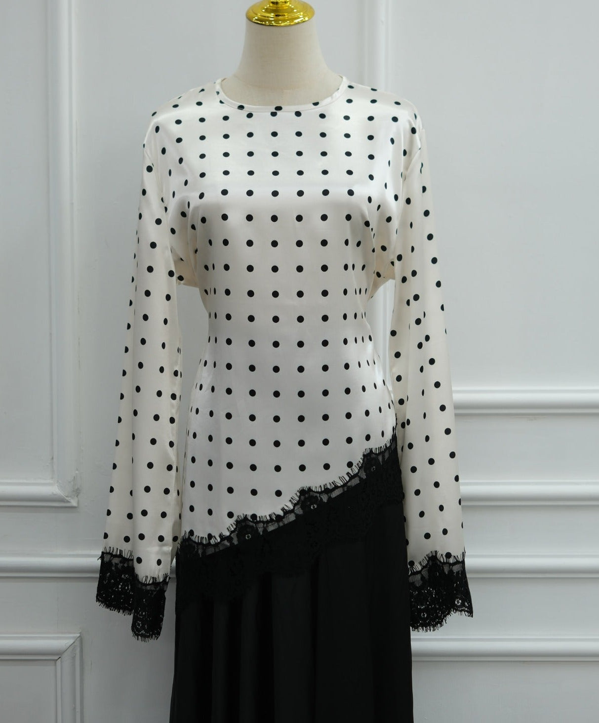 Rayna-Polka Dot Top