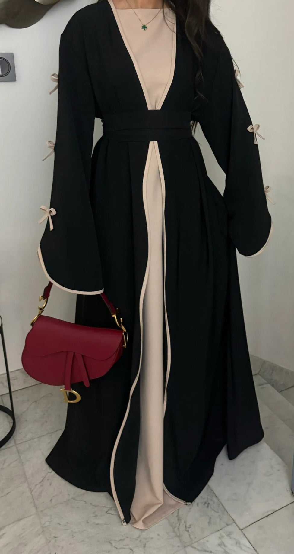 Sarin Bow Abaya Set