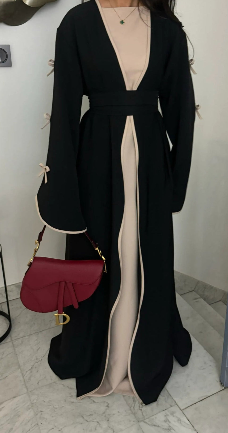 Sarin Bow Abaya Set