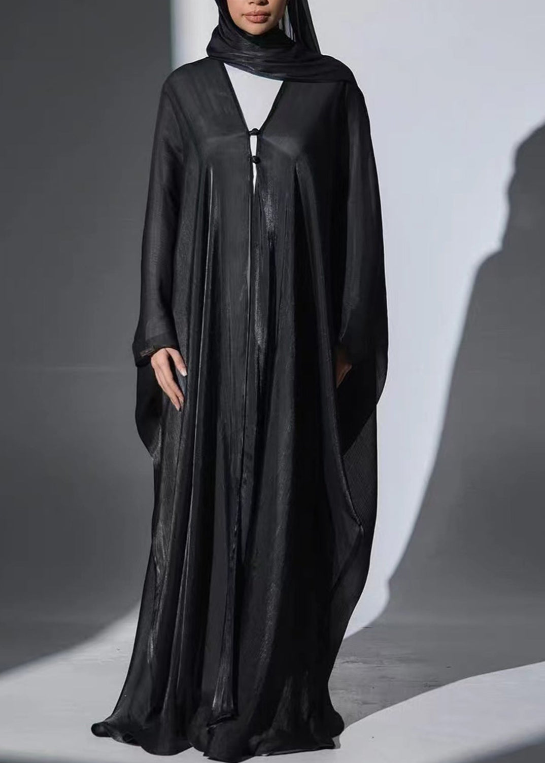 Samiha Organza Abaya Set