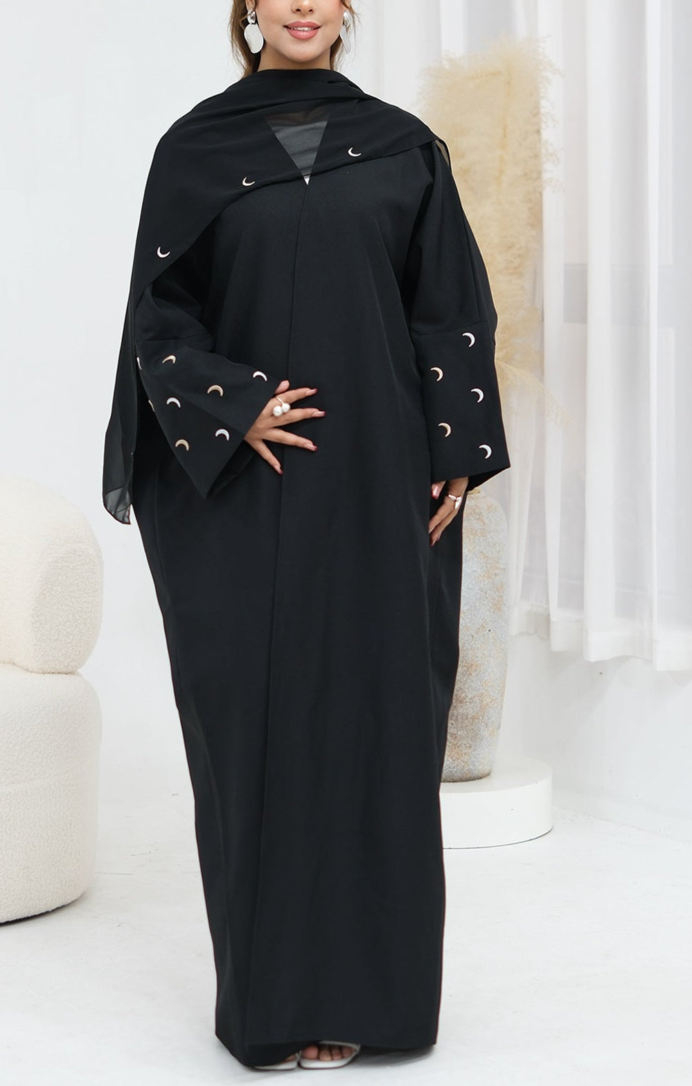 Qamar Abaya With Hijab