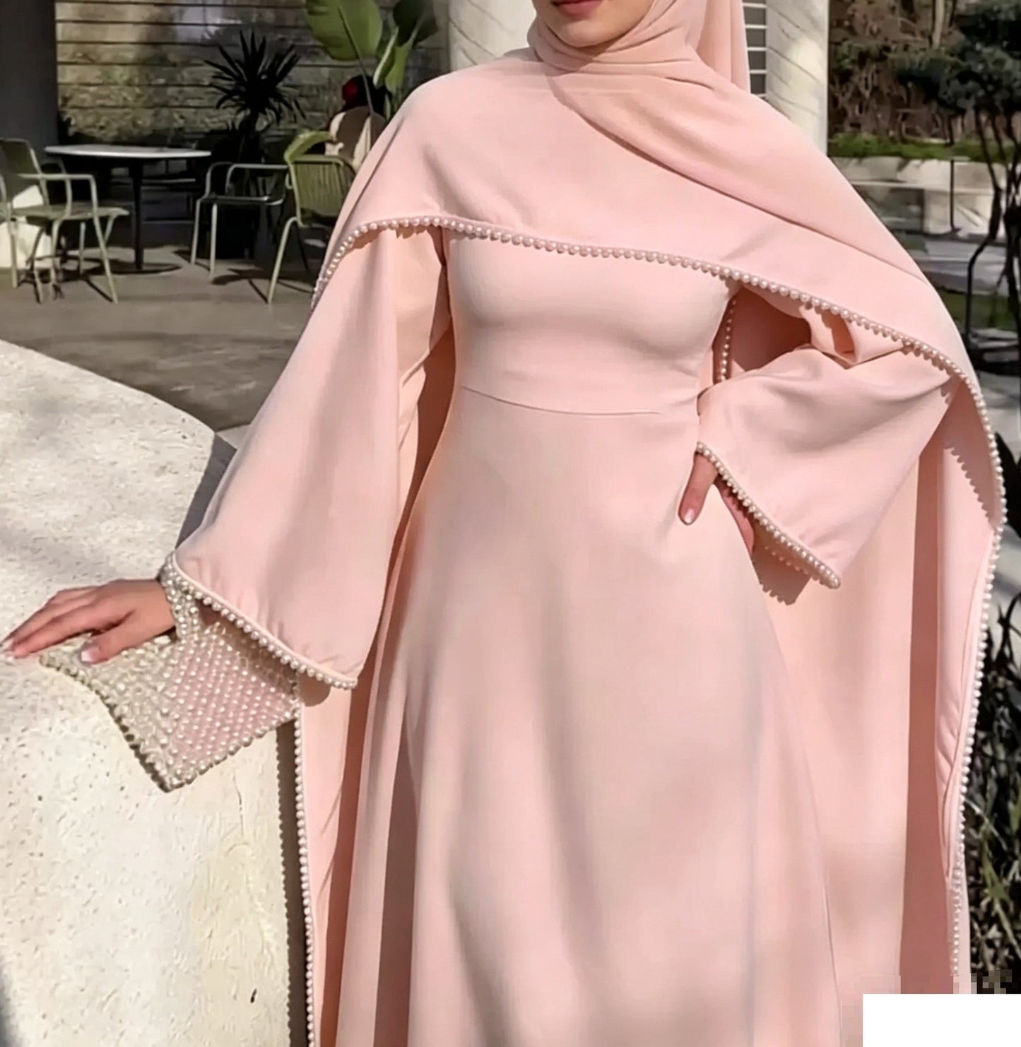 Yazira Pearl Capre Dress