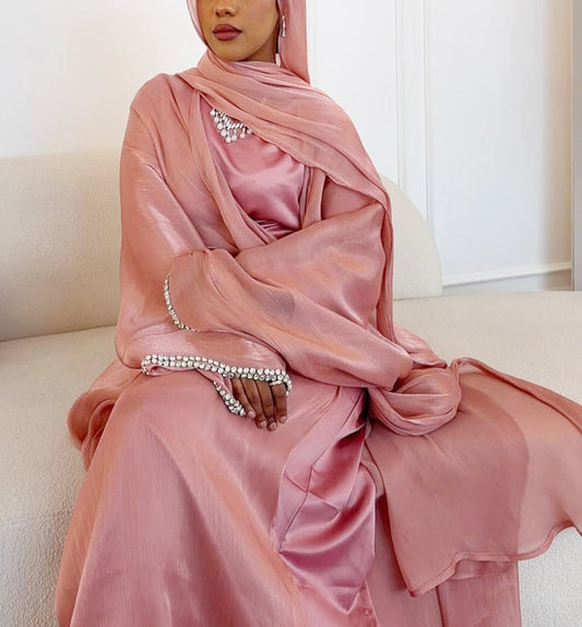 Sehra Organza Abaya Set