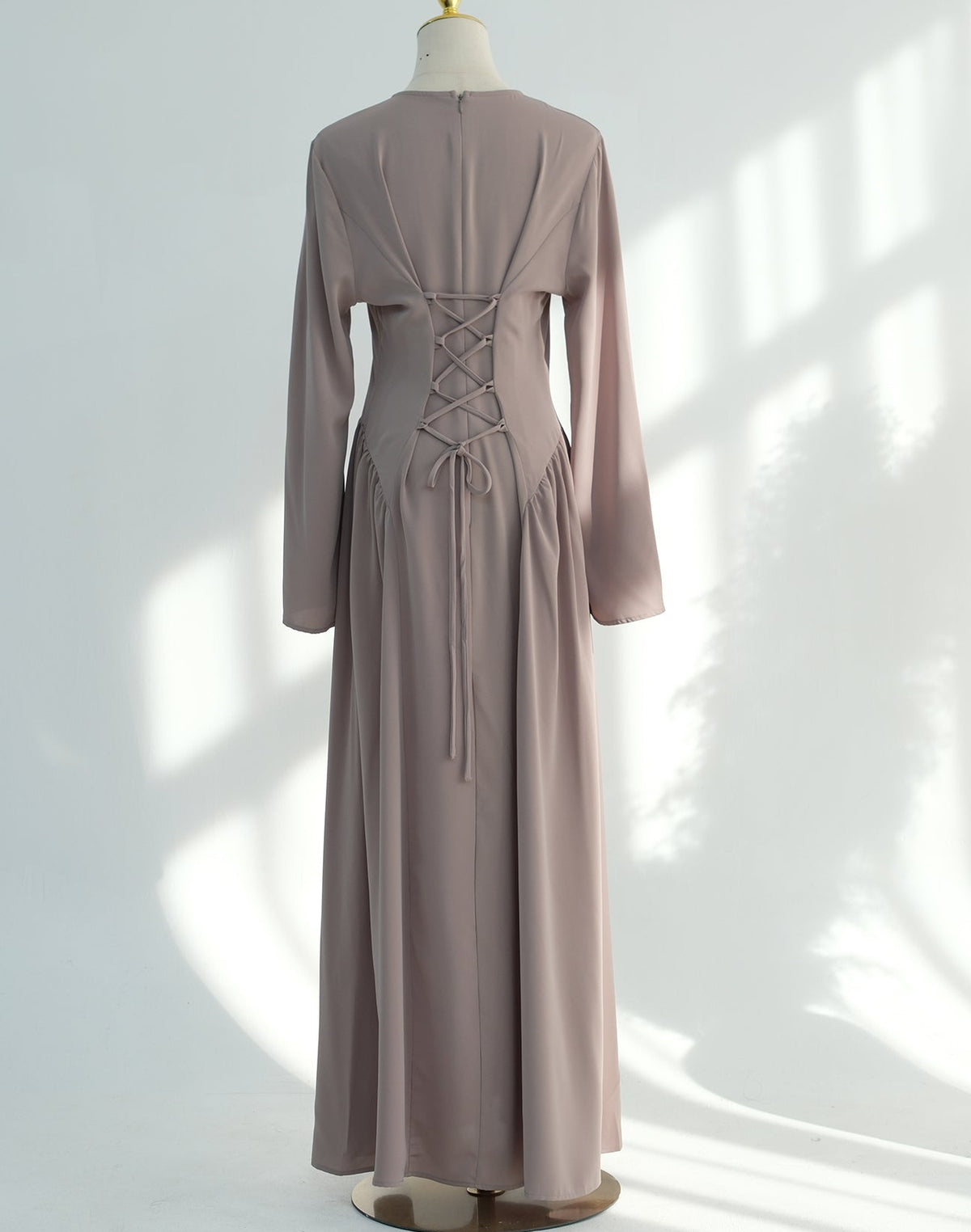 Rumaan Pleated Maxi Dress