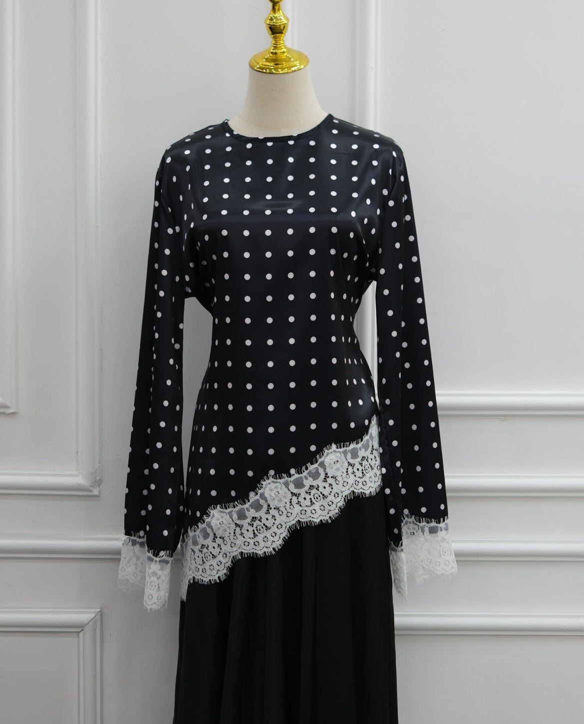 Rayna-Polka Dot Top