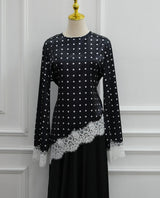 Rayna-Polka Dot Top
