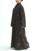 Madiha Floral Abaya & Hijab