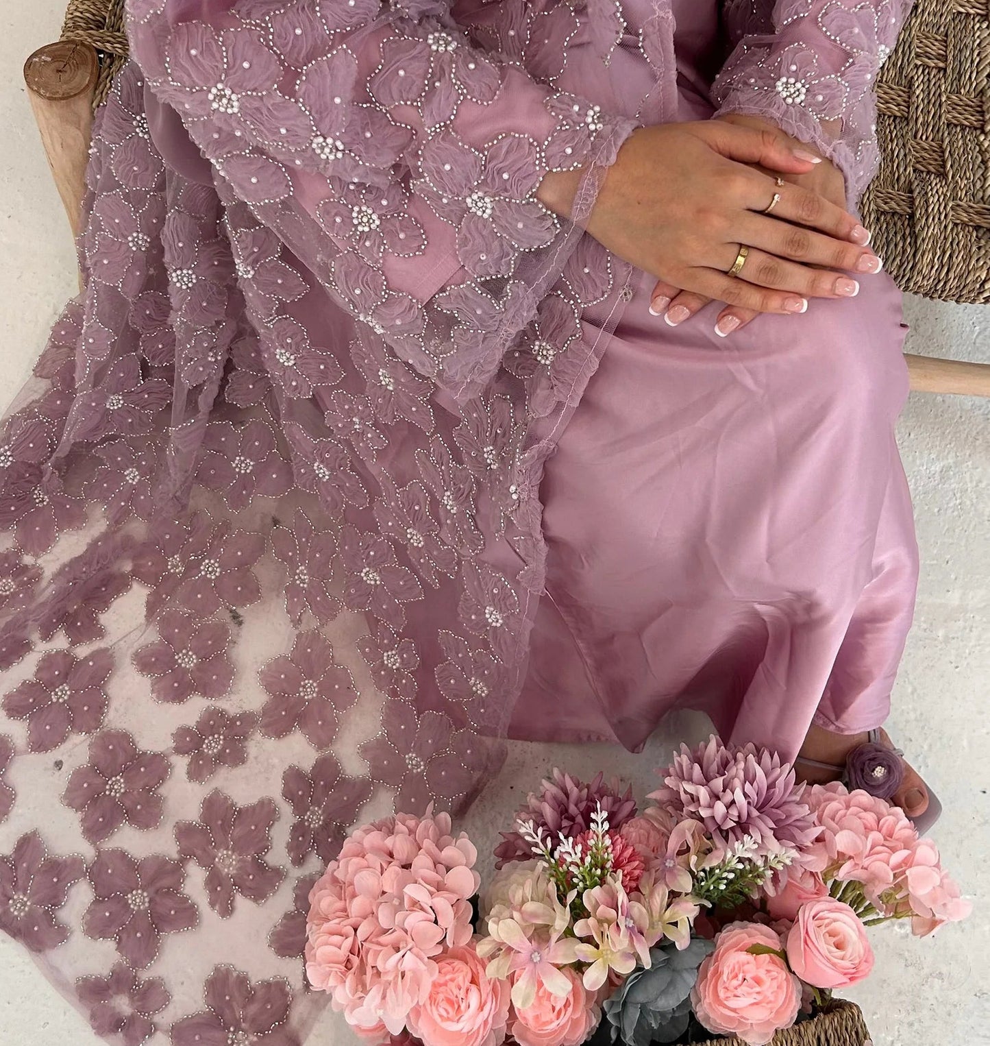 Nawra Abaya Set- NOT AVAILABLE FULLY SOLD OUT