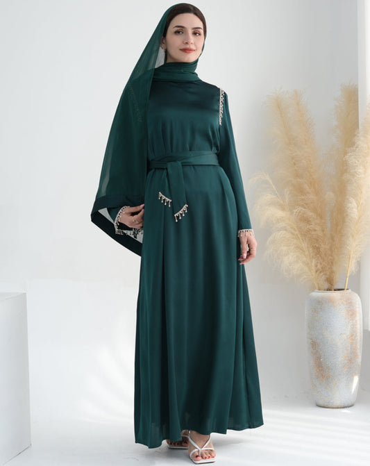 Afeera Crystal Abaya