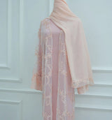 Haya Lace Abaya Set