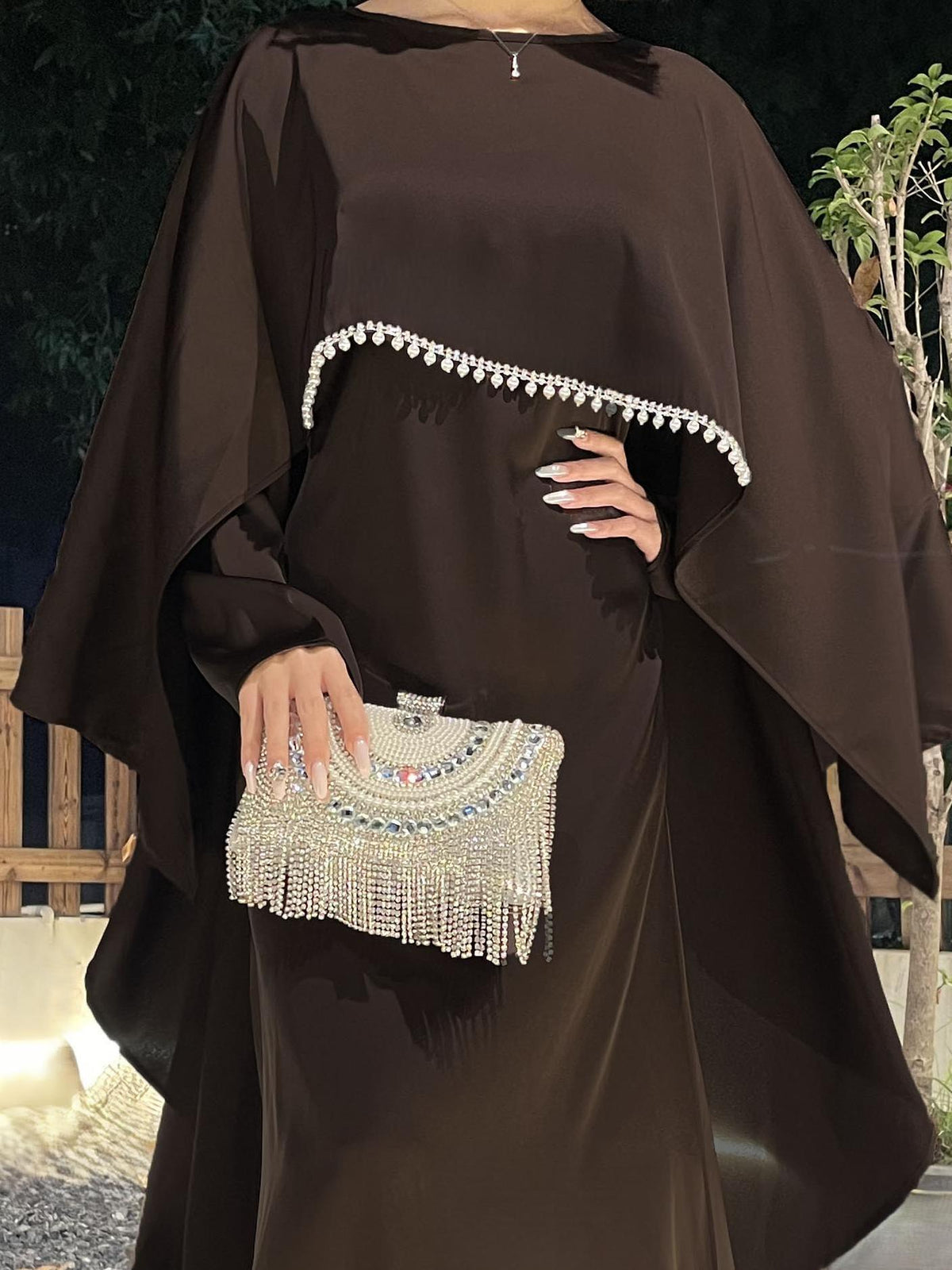 Meezan Cape Dress