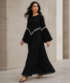 Zarmina Beaded Chiffon Dress
