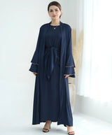 Humera Satin Abaya Set