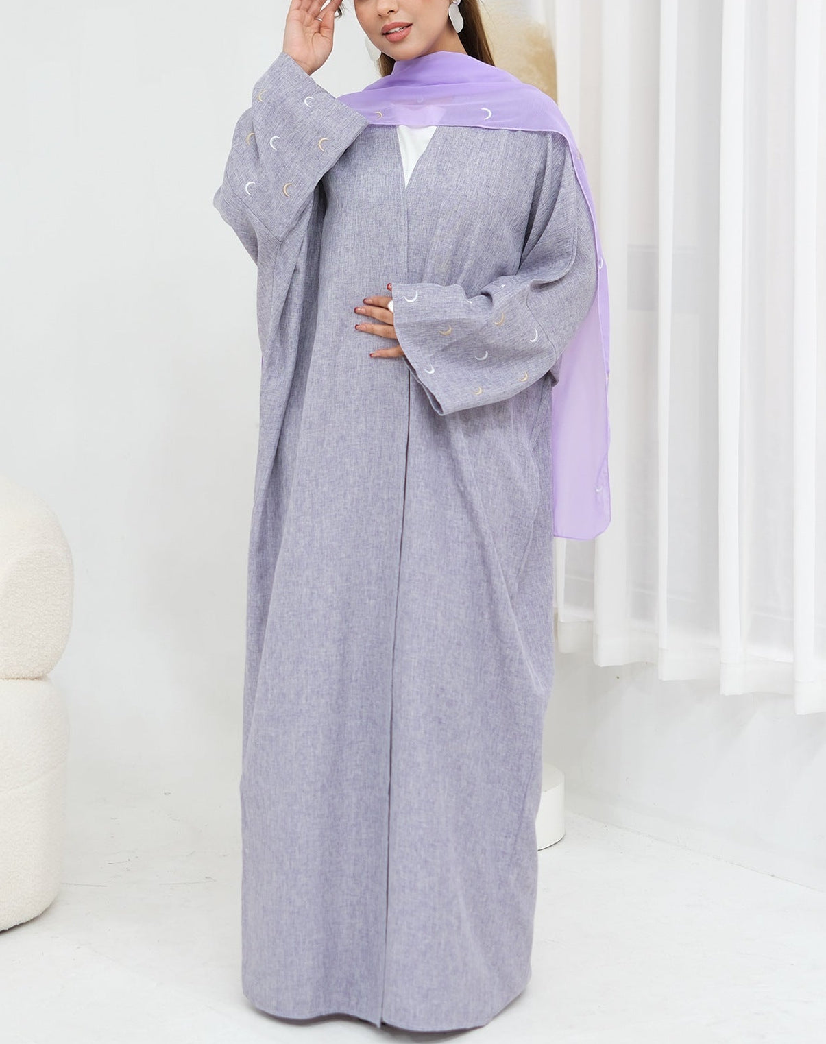 Qamar Abaya With Hijab